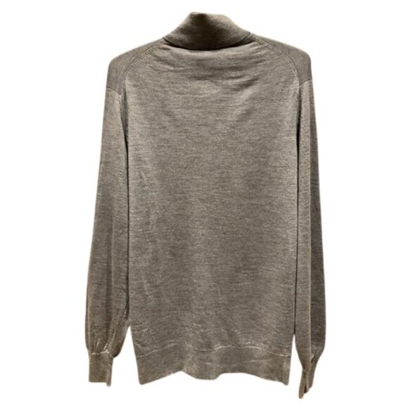 Burberry grey turtleneck sweater size M - Picture 4 of 4